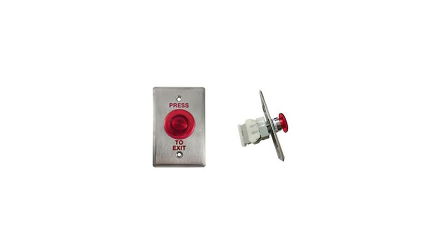 PUSH BUTTON - ILLUMINATED RED BUTTON