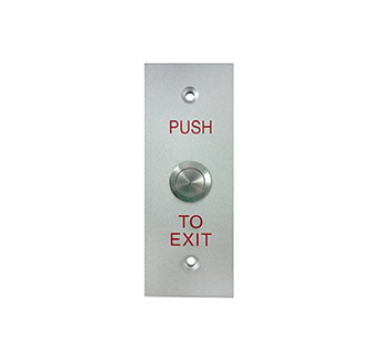 METAL PUSH BUTTON ALUMINIUM FACE PLATE